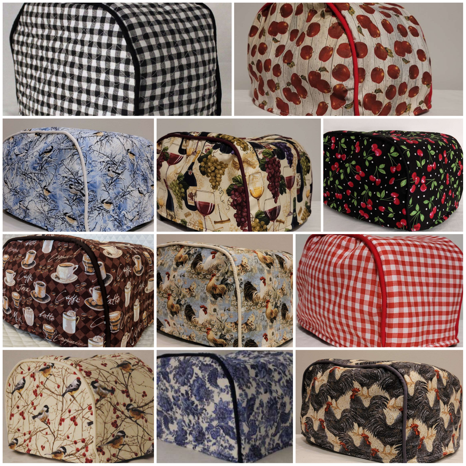 Cotton 2 and 4 Slice Toaster Cover