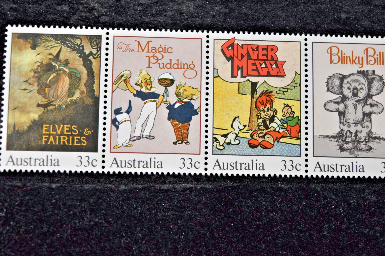 AUSTRALIA 1985 CHILDREN'S BOOKS STRIP S 960 MNH