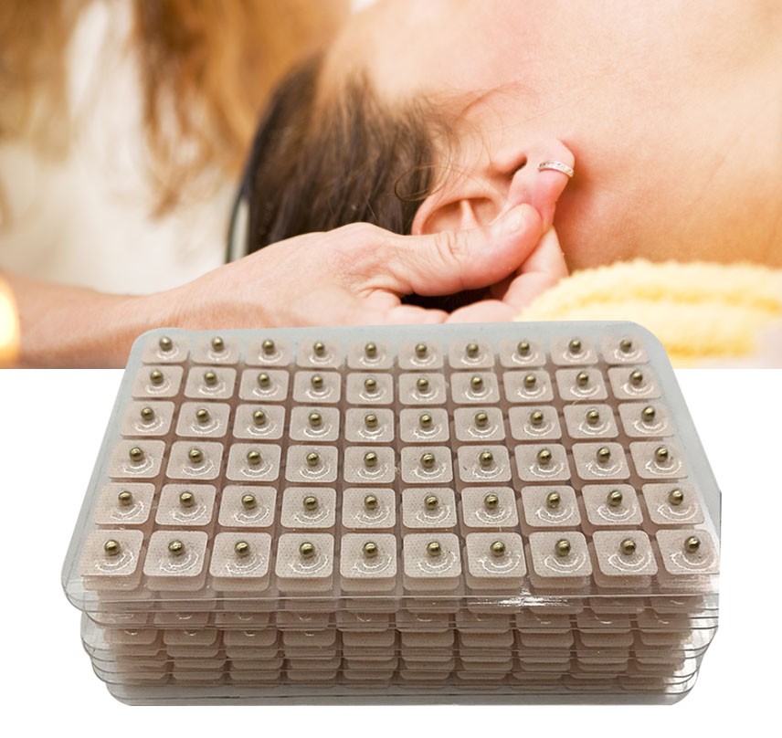 600pcs Magnetism Beads Auricular Point Patches Improve Ear Pain Ear Health C AP9