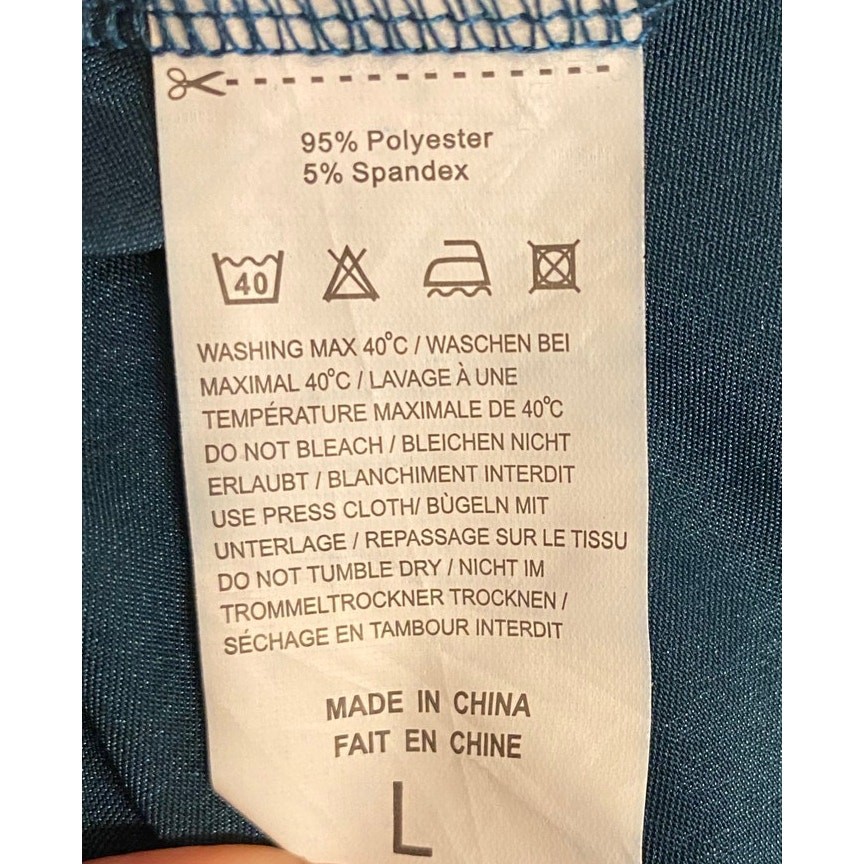 Avidlove Teal Lace Satin Slip Dress Nighty Lingerie Nightgown Large Valentine