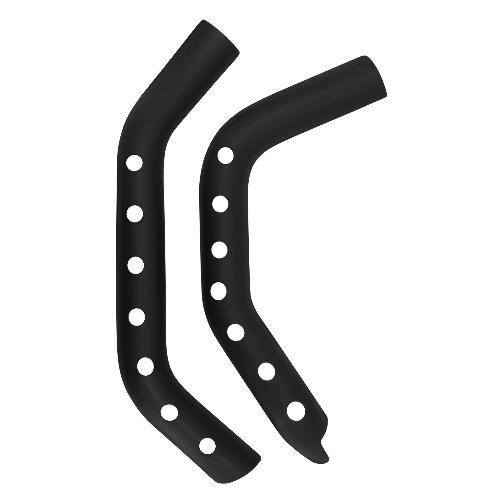 Exhaust Header Cover Pipe Heat Shields Black For Harley Sportster XL883 2004-up