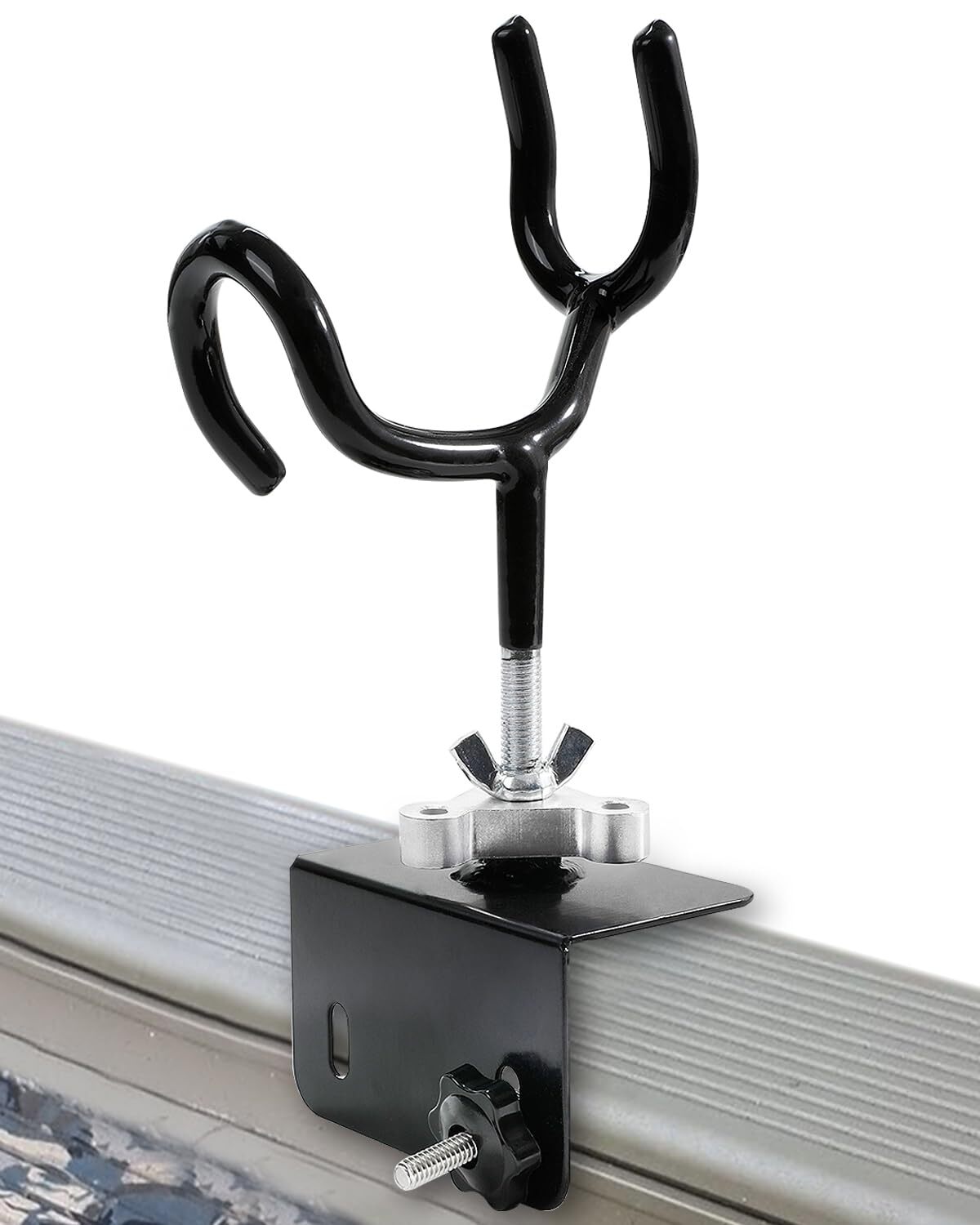 Boat Track System Rod Holder with Power Lock and Track Adapter