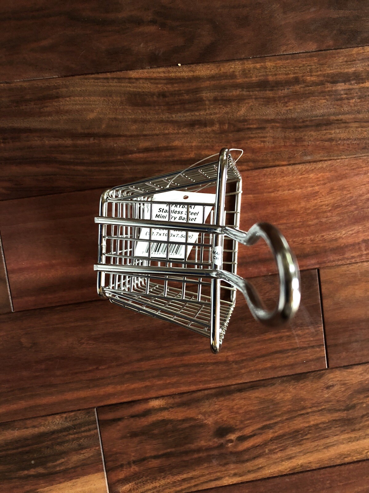 American Metalcraft MFRYBSKT S/S 5 Long Mini Fry Basket