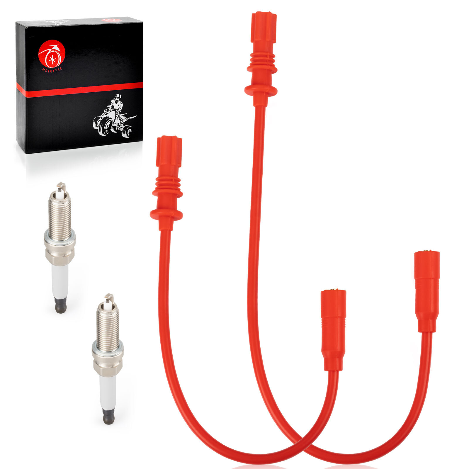 Spark Plug & Wire Cap for Polaris Scrambler Sportsman 850 2012 2013 2014 - 2024