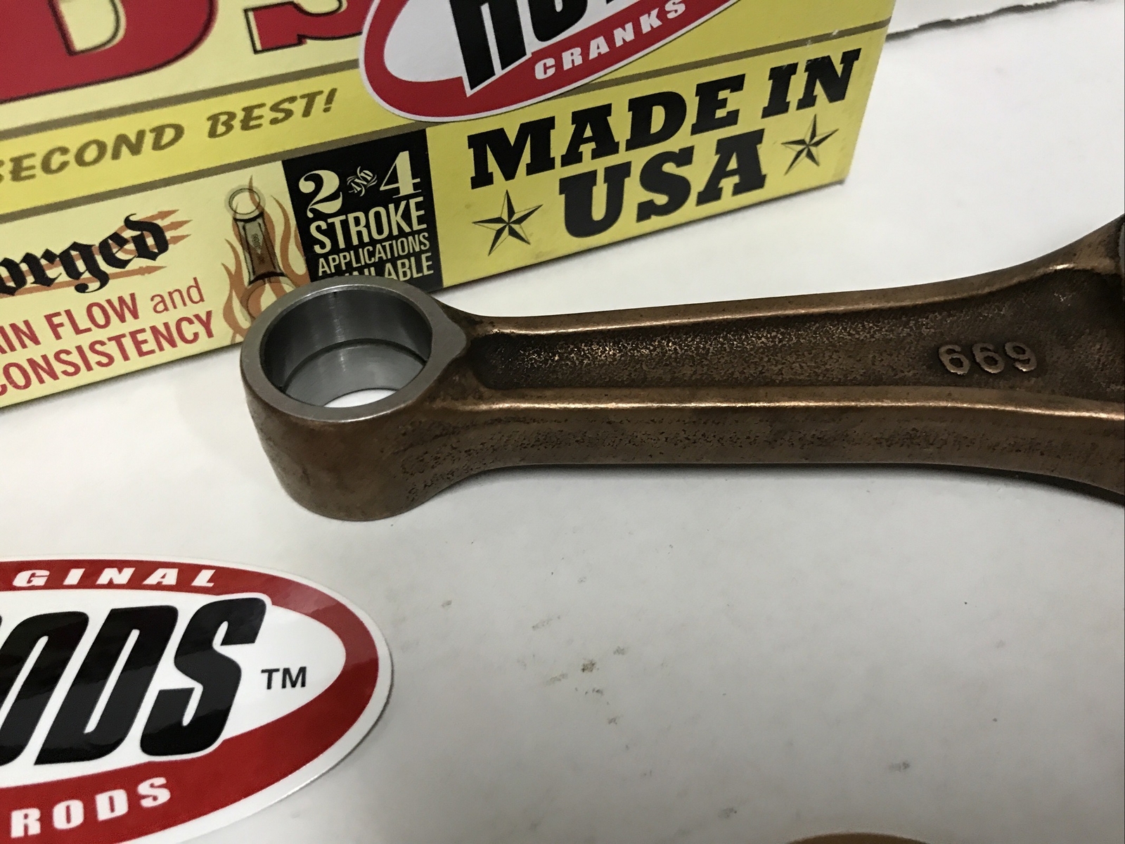 Hot Rods Connecting Rod For Honda TRX 500 FE 2005-2011 8699 crank crankshaft