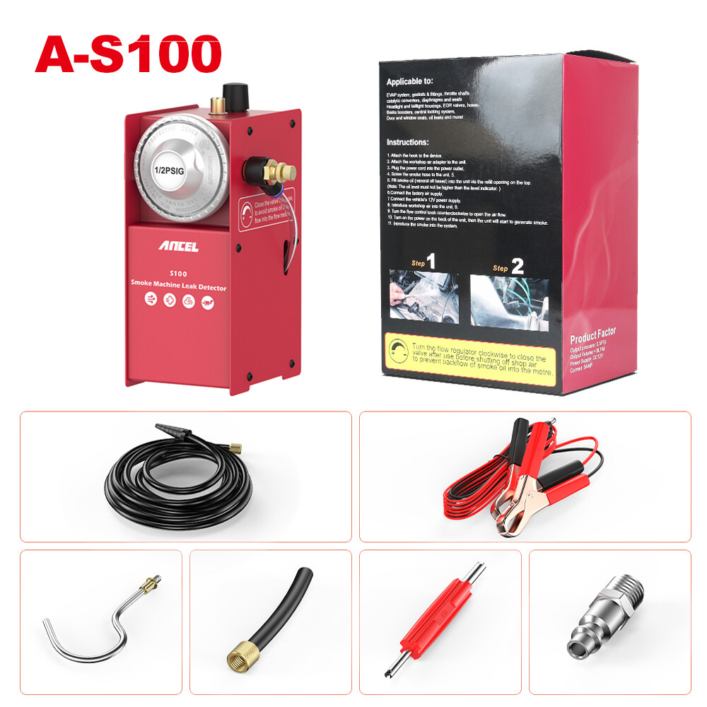 Ancel S300 EVAP Smoke Machine Automotive Diagnostic Car Leak Detection Tester