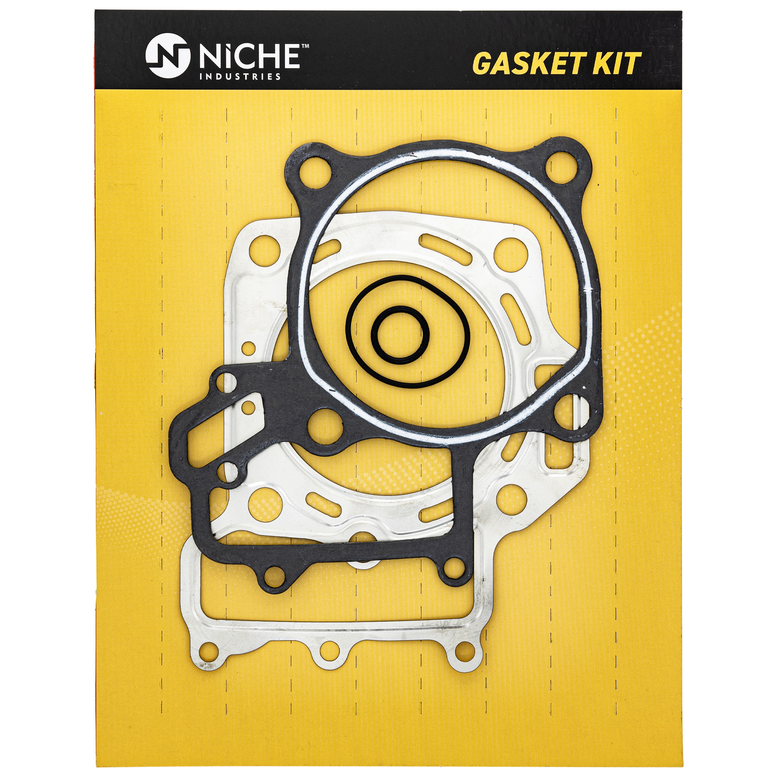 NICHE Cylinder Piston Gasket Kit for Kawasaki Prairie 700 KFX700 2 Pack