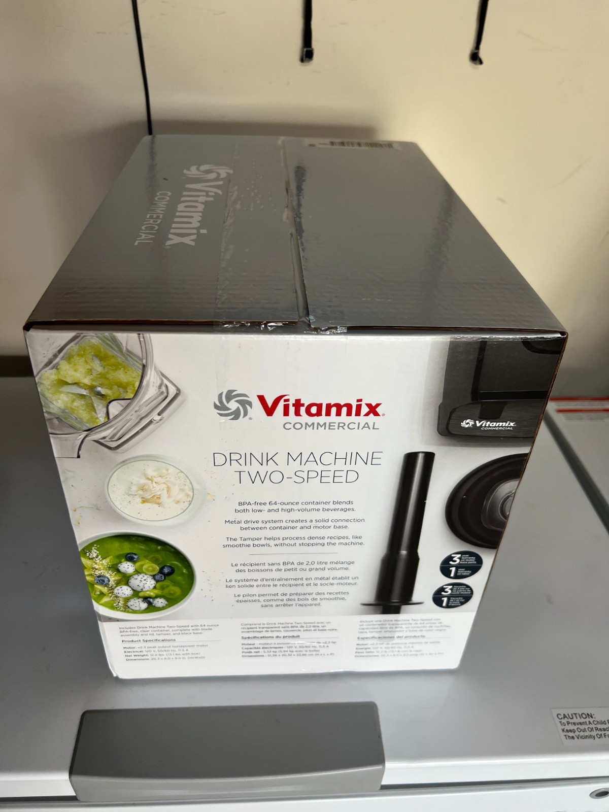 New Vitamix Vita-Mix 62828 VM0100 64 oz 2 1/3 HP Drink Machine™ Blender