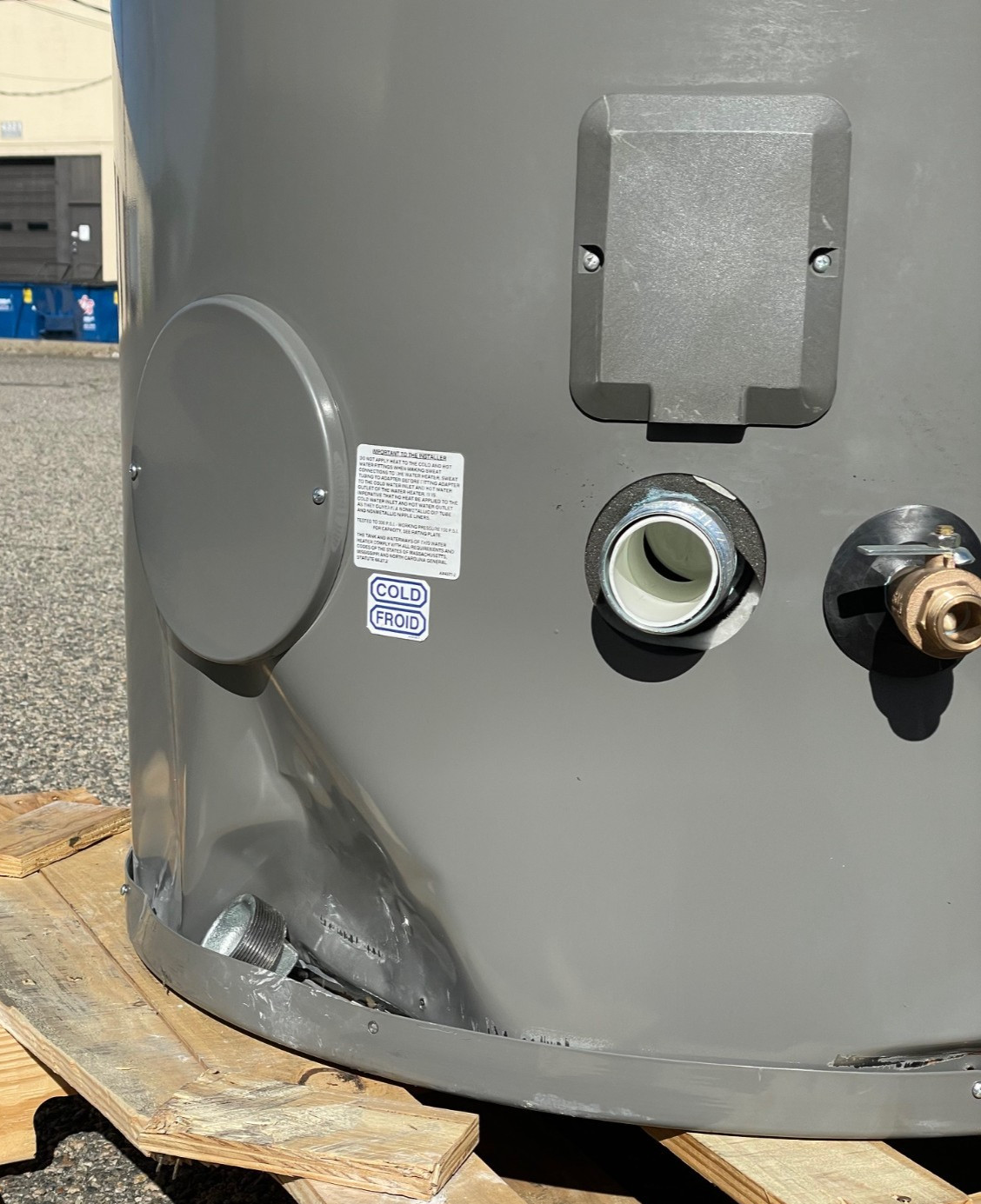 NEW Rheem GHE119SU-500 NG Triton Super Duty 119 Gallon Commercial Water Heater