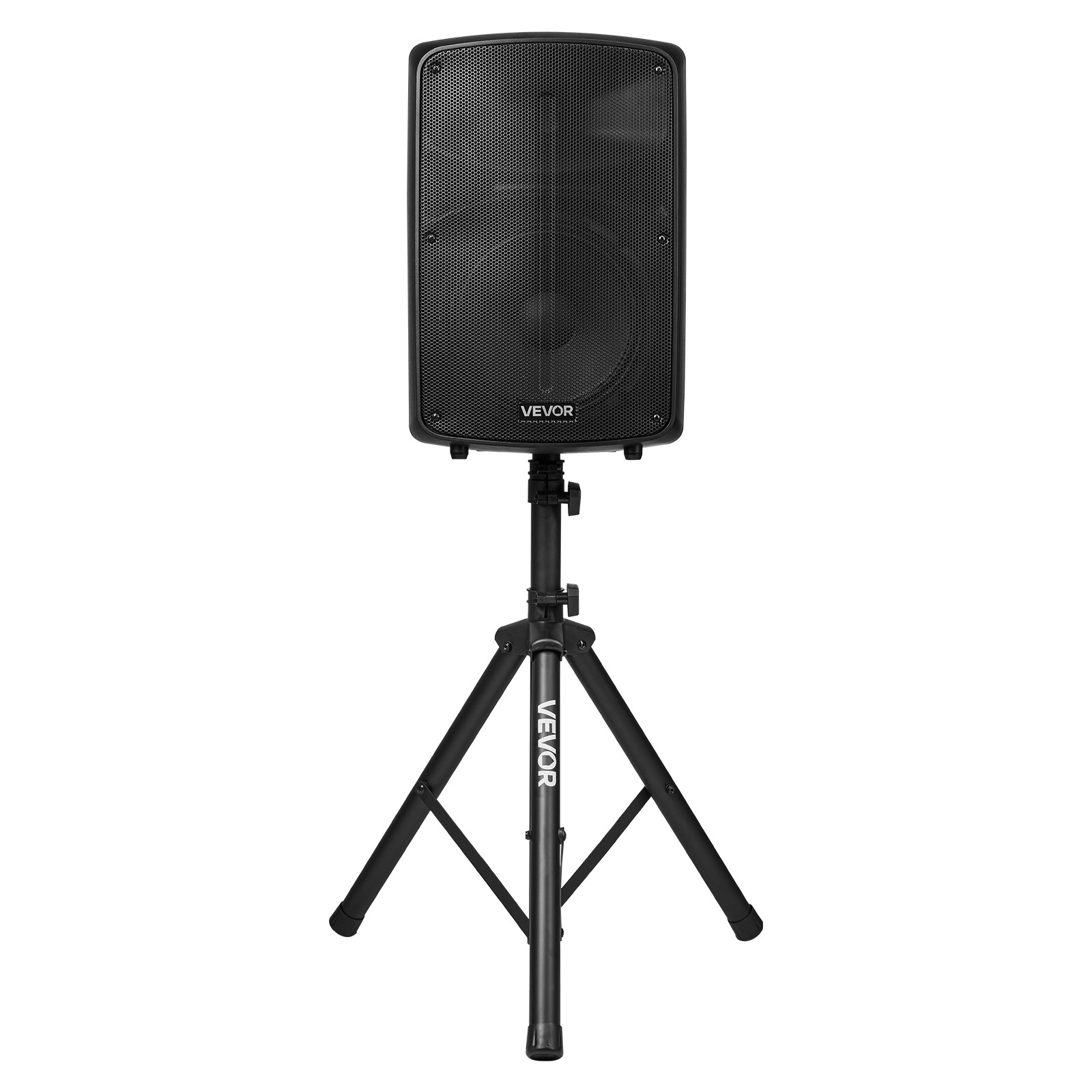VEVOR 2 X 10in Speakers PA System 800W Mixer Wireless Bluetooth Mic for DJ Party