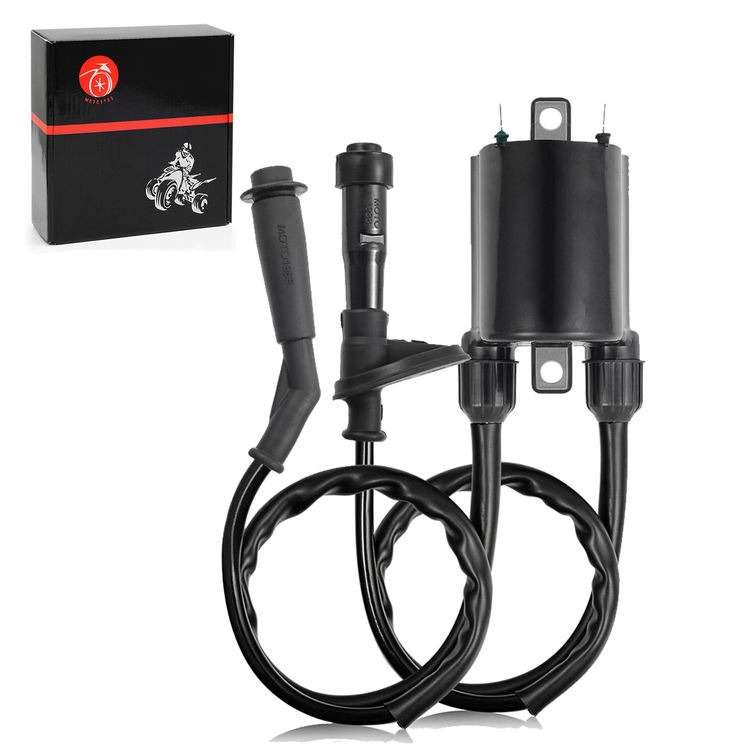 2 set of Ignition Coil & Spark Plug Cap For HONDA Shadow VLX 600 VT600 1988-2007