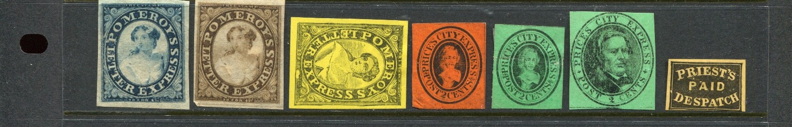 Lot of 58 Local Stamps Bogus & Forgery & Reprint & More BX6911