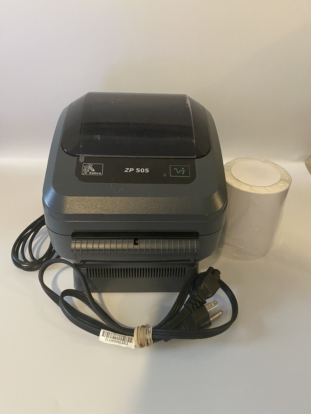 Zebra ZP505 Thermal Label Printer Serial/Parallel With Labels & Cables VERY GOOD