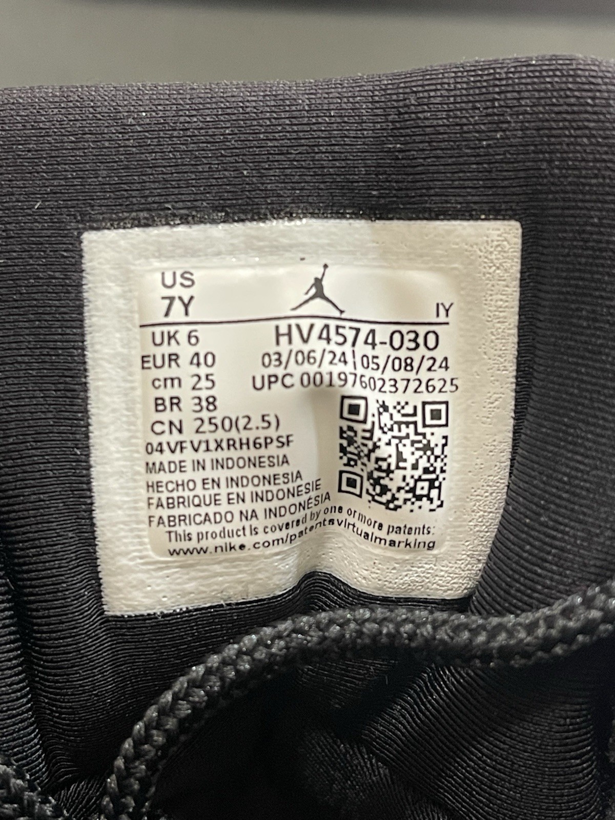 Nike Air Jordan 9 Retro GS Black/True Red Light Olive HV4574-030 Boys Size 7Y