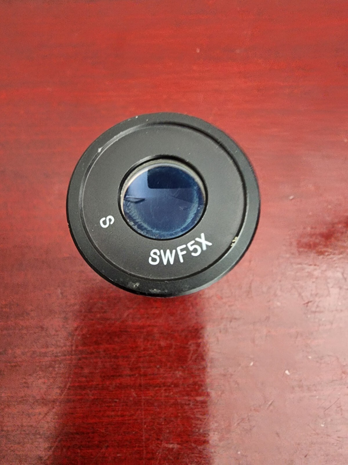 S SWF5X MICROSCOPE EYEPIECE. NO CRACKS OR CHIPS. WORKS