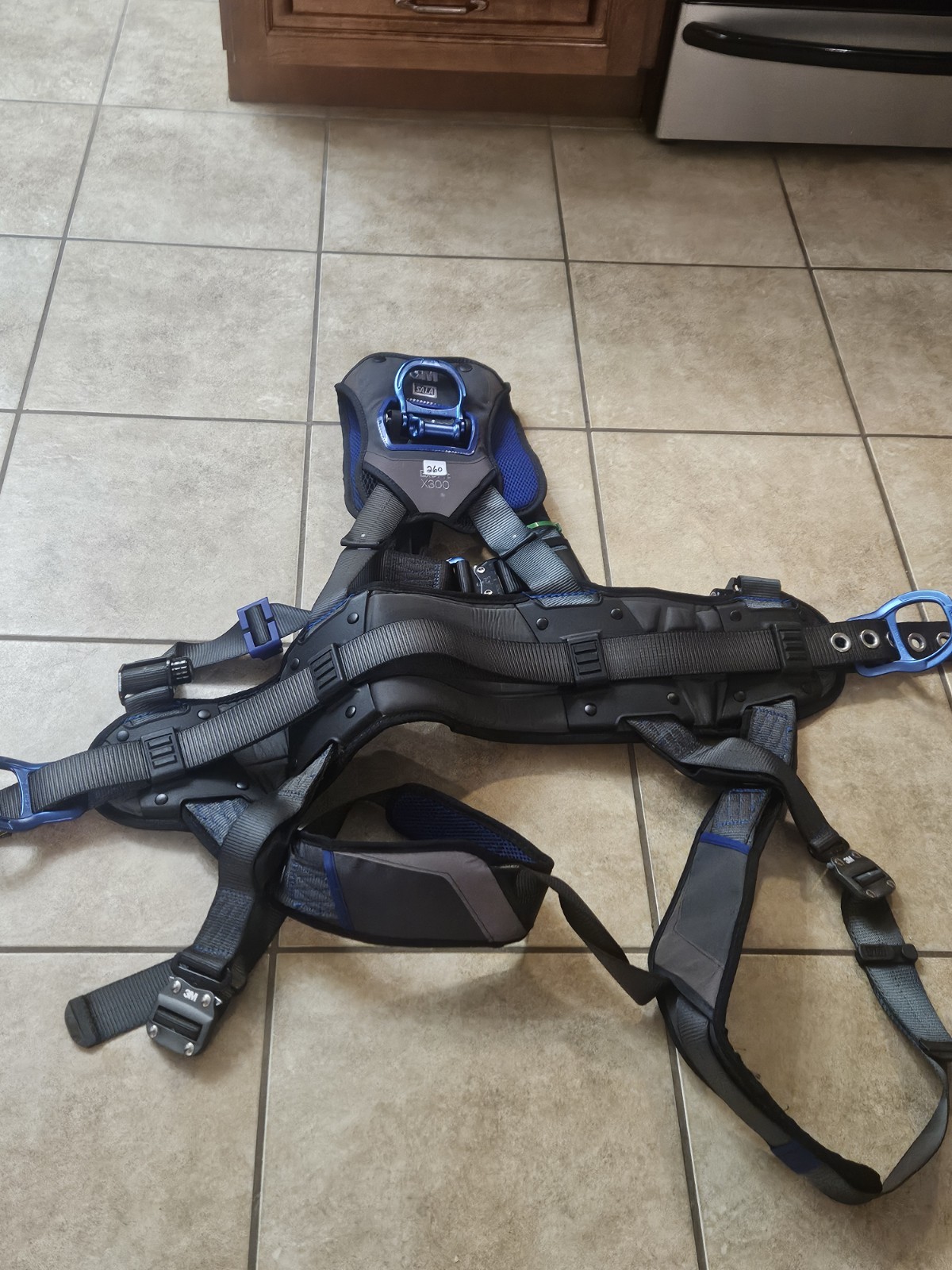 DBI Sala 3M ExoFit X300 Safety Harness MED Fall Protection Body Belt Tower