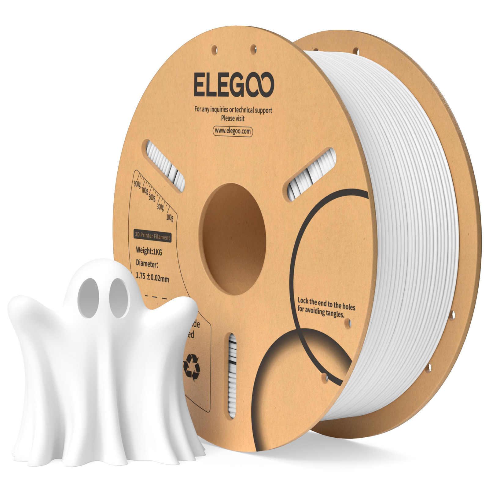 【Buy 6 Get 4 Free,Add 10】ELEGOO PLA Rapid PLA+ PETG TPU 3D Printer Filament 1KG
