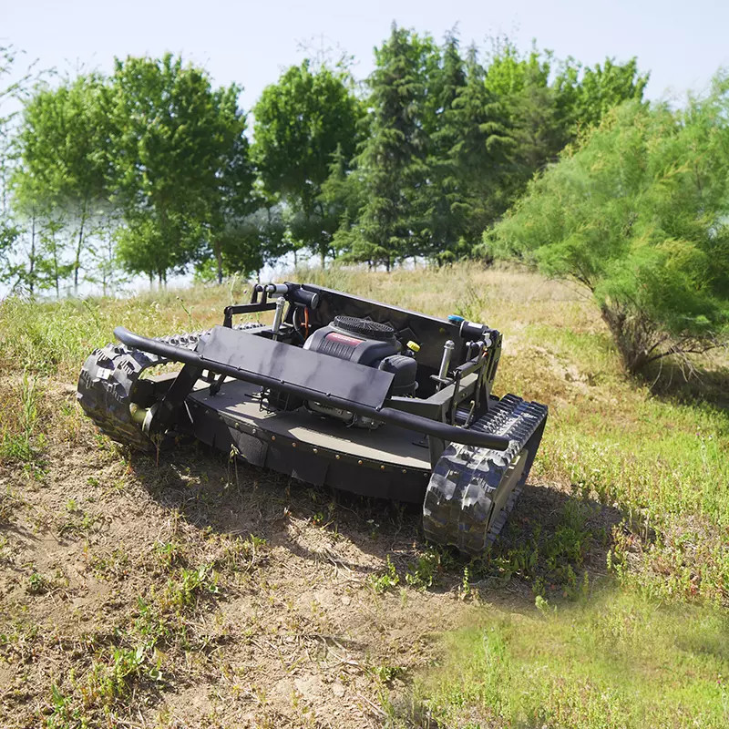 New 22 hp remote control off-road tank lawn mower with adjustable mowing height