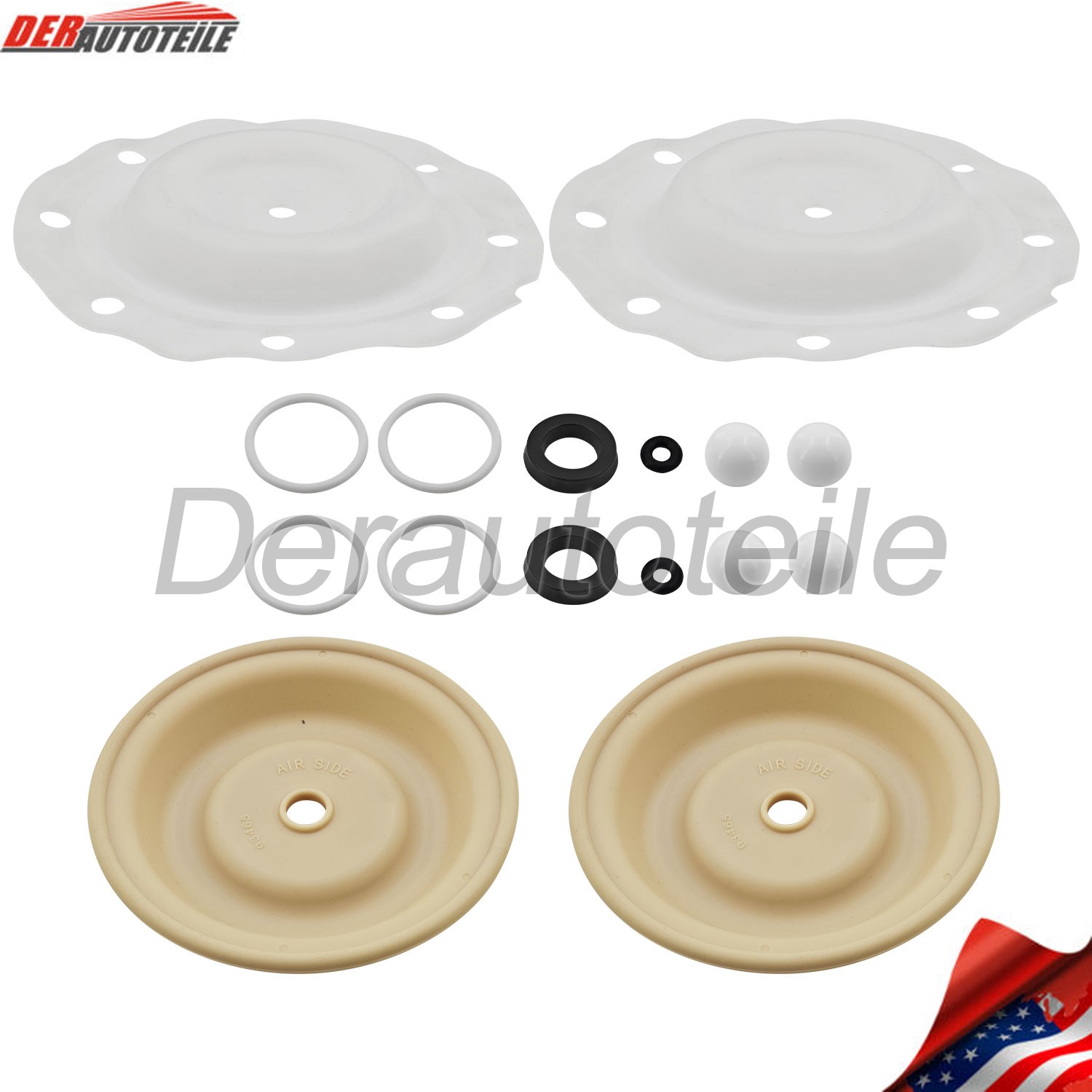 637427-TT Pump Repair Kit for Ingersoll Rand ARO Diaphragm Pump Replacement Part