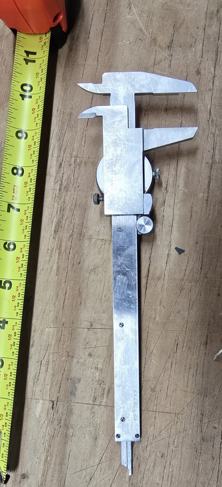 CALIBRATED 6" Dial Caliper Gage Gauge Peacock Japan