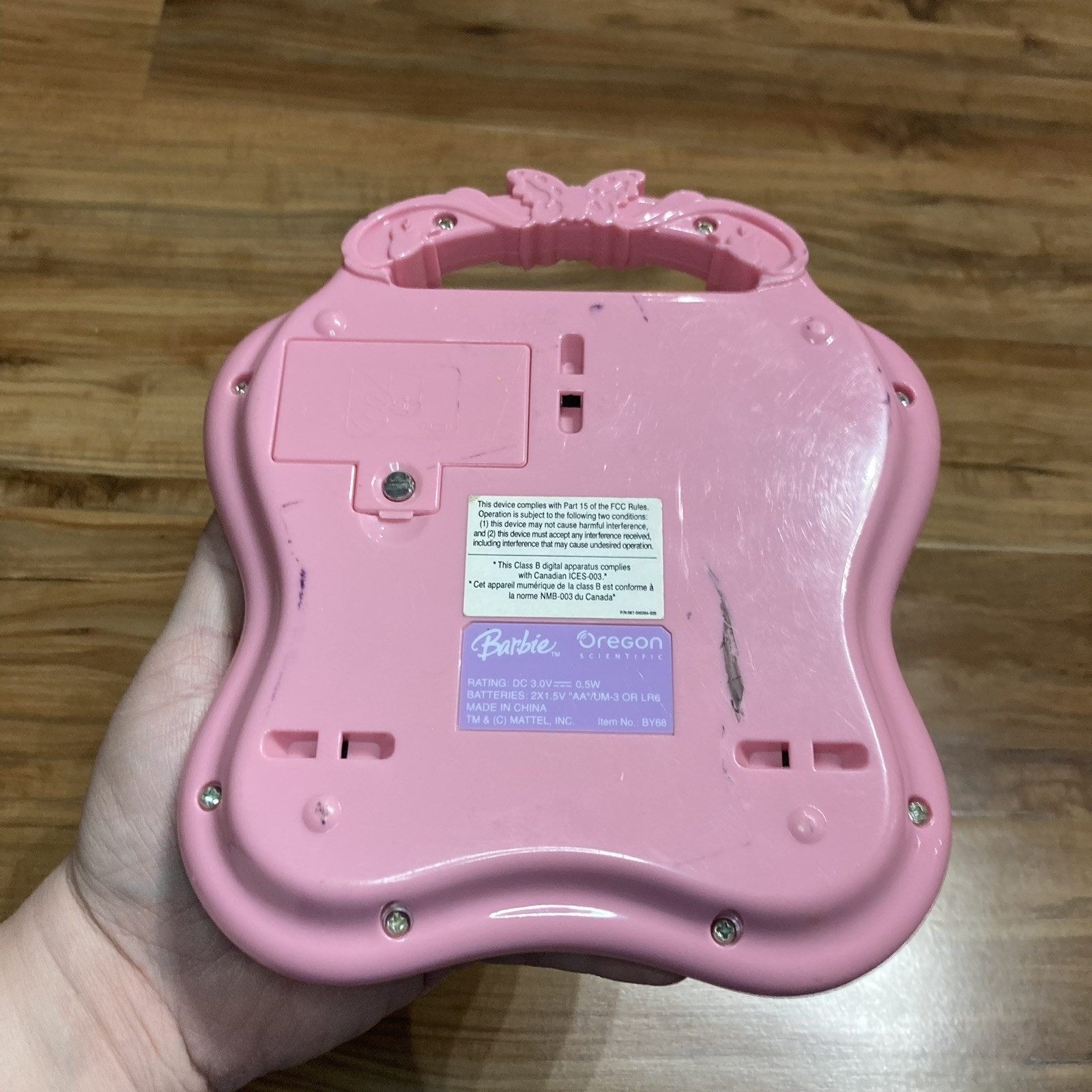 BARBIE MARIPOSA LITTLE LEARNING INTERACTIVE LAPTOP by OREGON SCIENTIFIC MATTEL