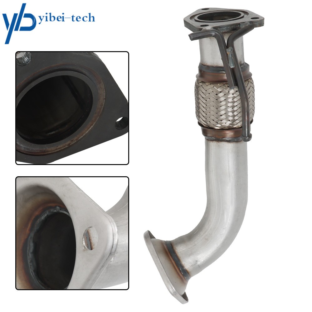 Rear Manifold Catalytic Converter & Flex Pipe For Honda Accord 2.4L 2008-2012