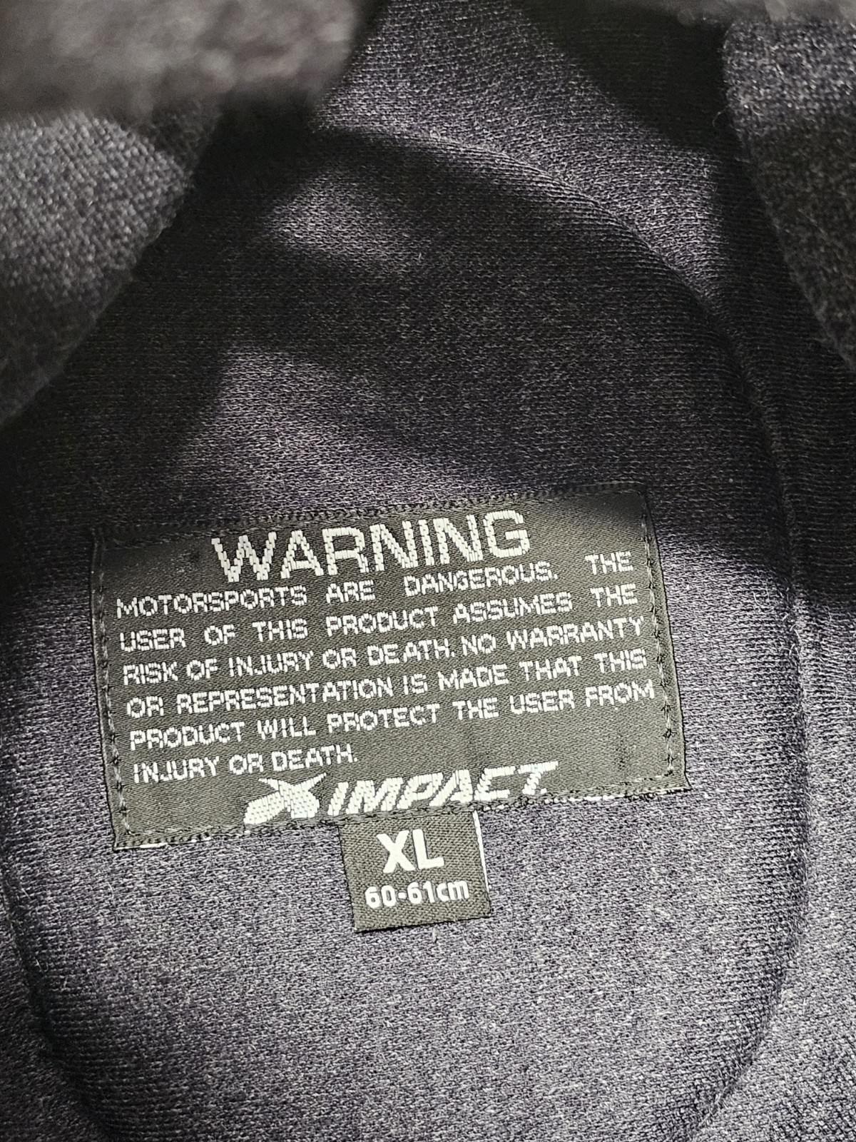 Impact Racing SA2020 1320 Helmet, Flat Black, X-Large NICE