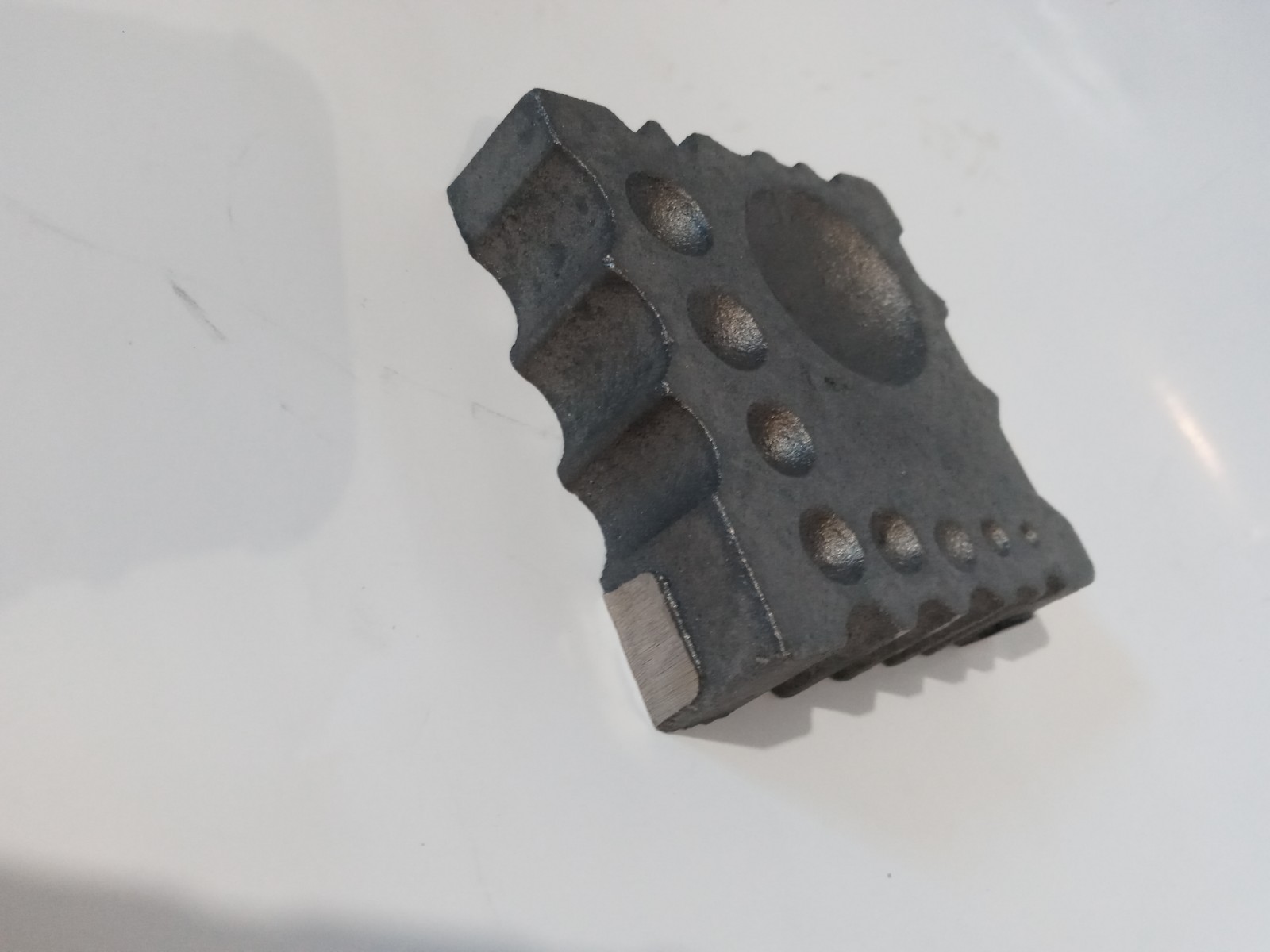 Cast Iron Swage Block 4.5" X4.5" X 1.25" 5.9 Lbs. Made In The USA