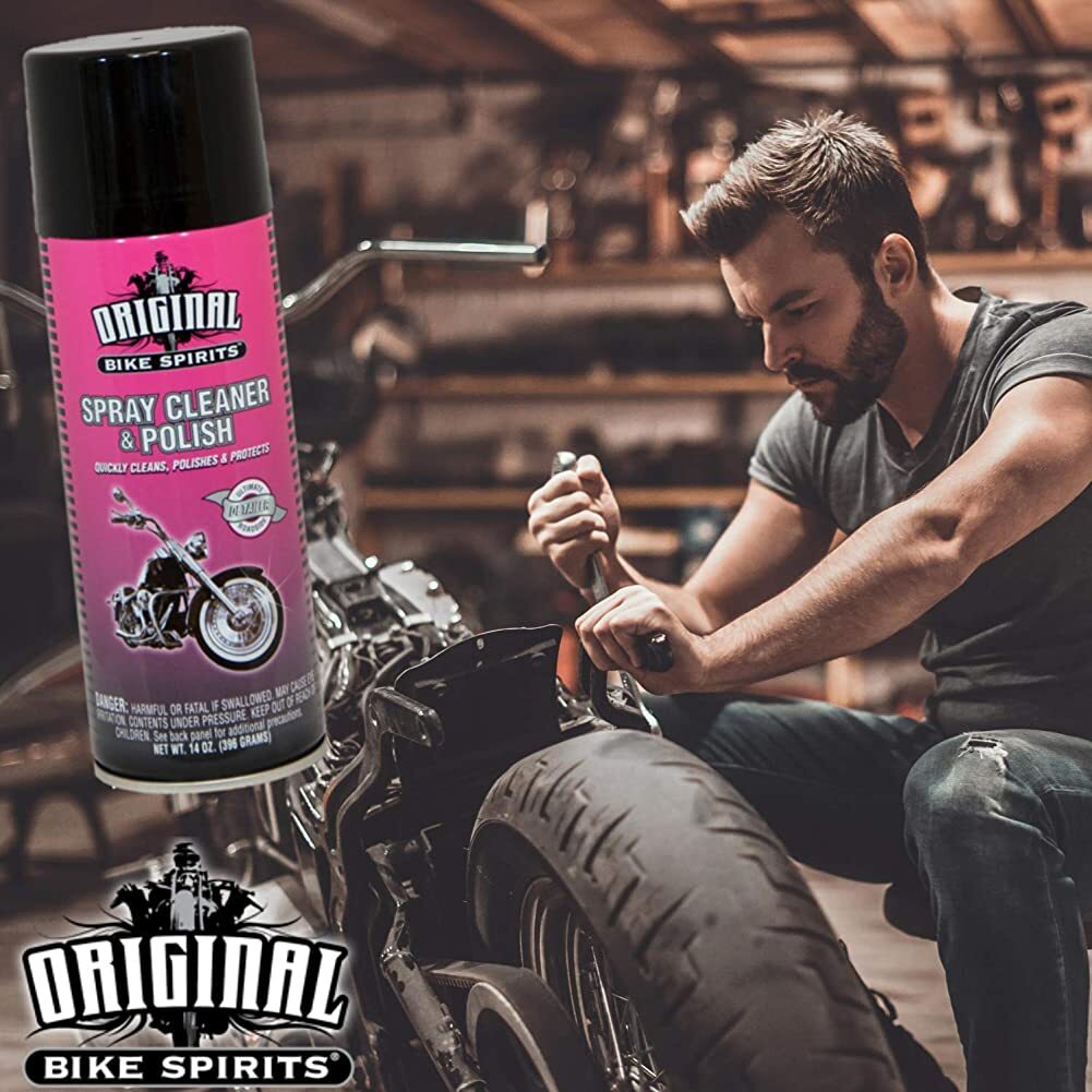 Original Bike Spirits Cleaner and Polish - 14 oz (Case of 12) - 1039615