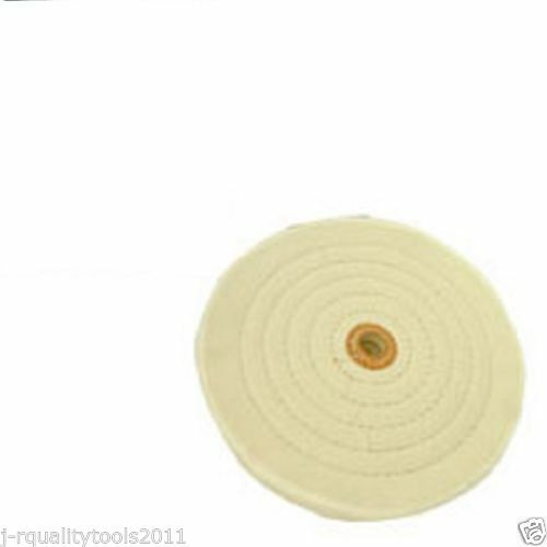6" Buffing Pad w/ 1/2"inch Arbor Hole for Bench Grinder Buffs Polishes Cotton