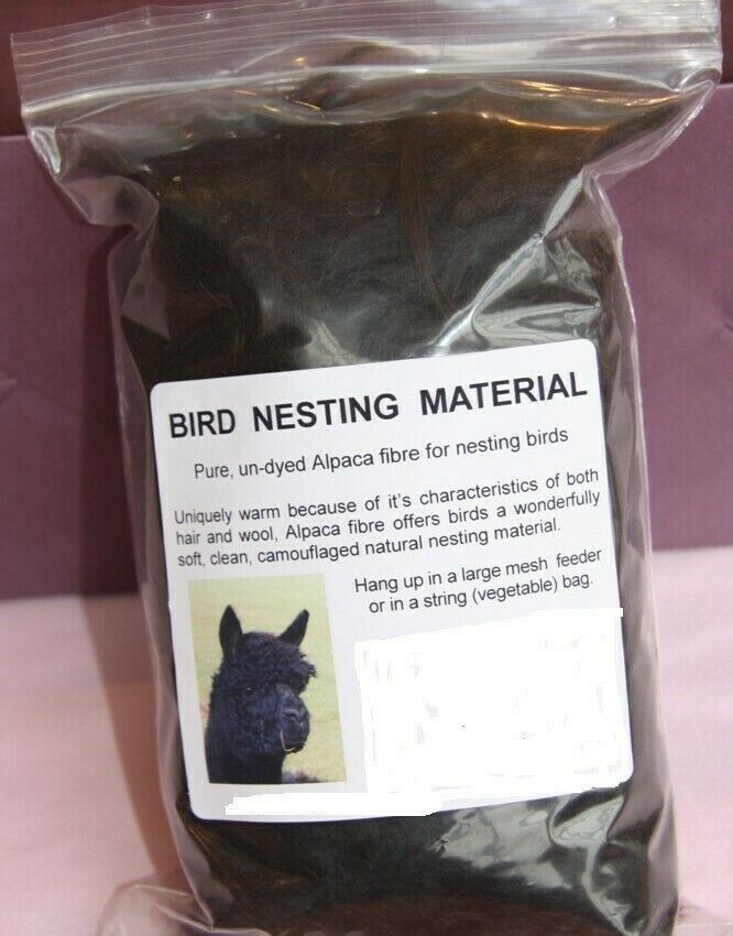 Natural Alpaca Fleece Bedding Nesting Material 