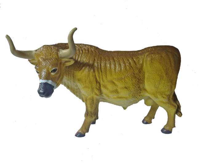 AAA 40003 Texas Longhorn Bull Model Toy Figurine Replica - NIP