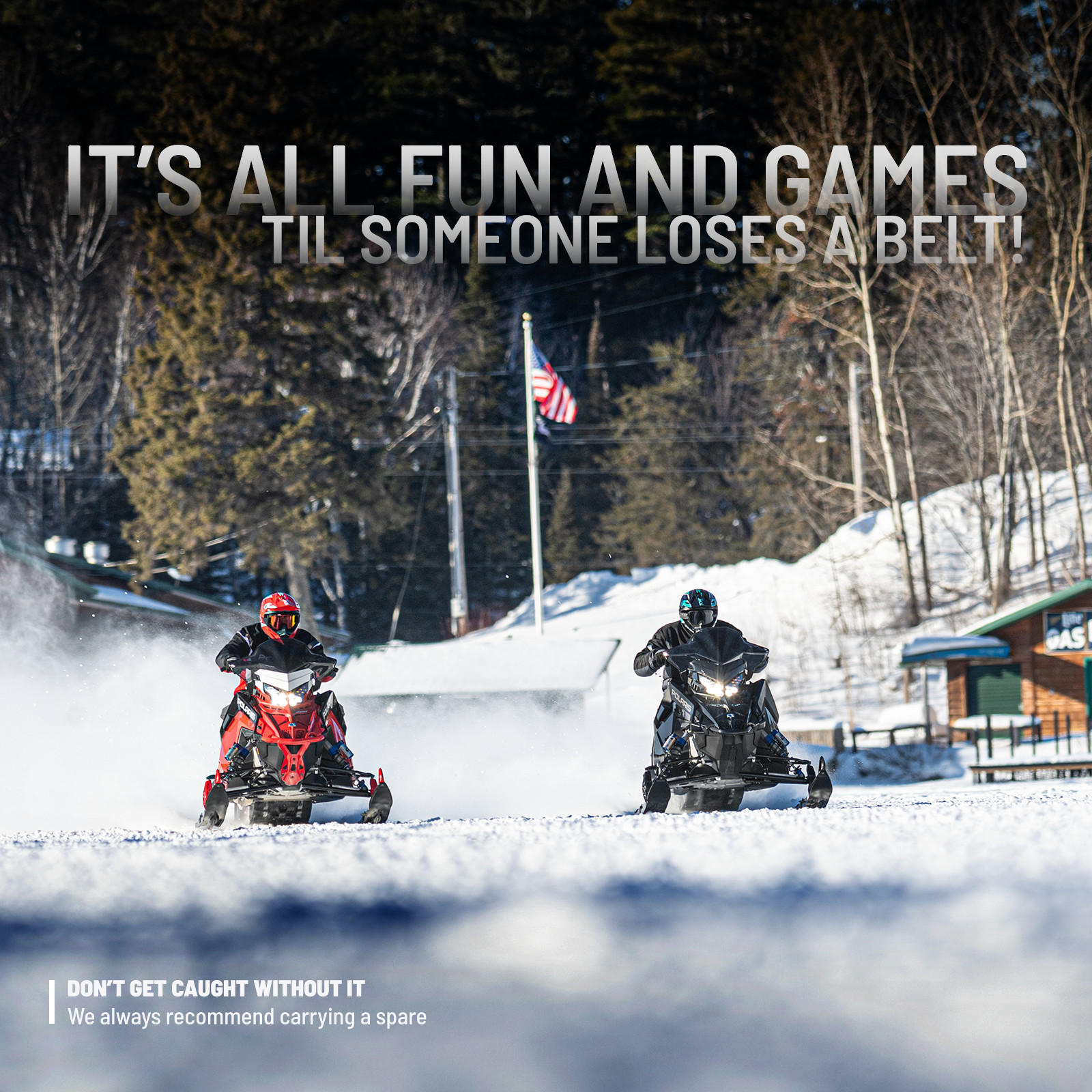 Polaris Performance Drive Belt, for Snowmobile Models, Genuine OEM - 3211070