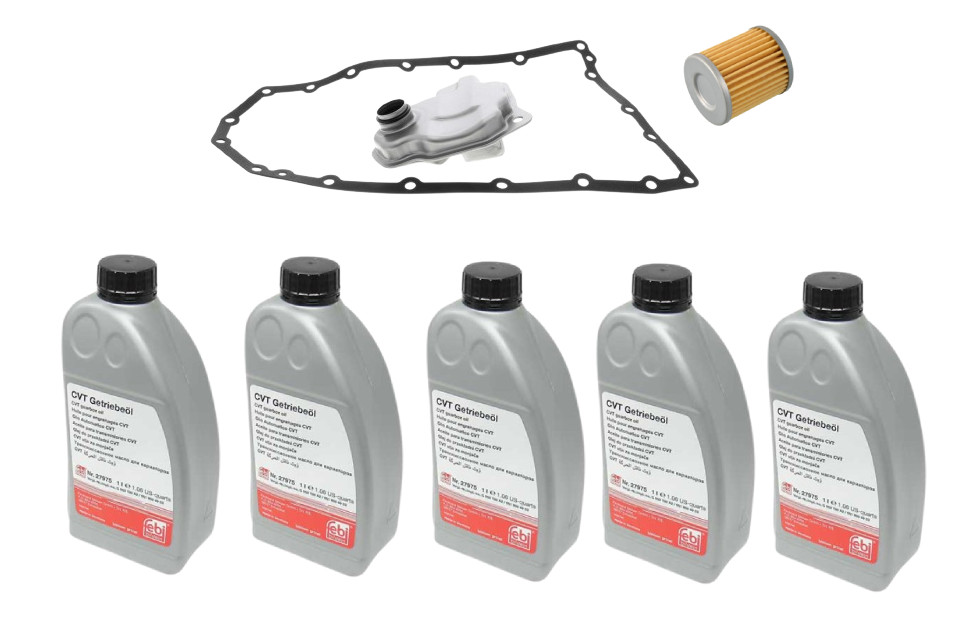 CVT transmission Service Kit: Filters + 5L ATF for NISSAN JEEP DODGE MITSUBISHI