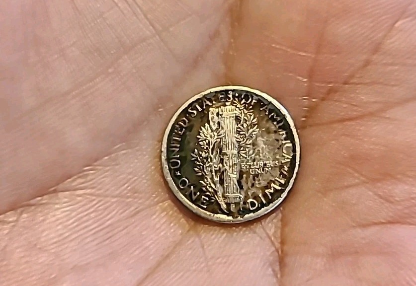 1919 P MERCURY DIME F+/XF BEAUTIFUL TONE