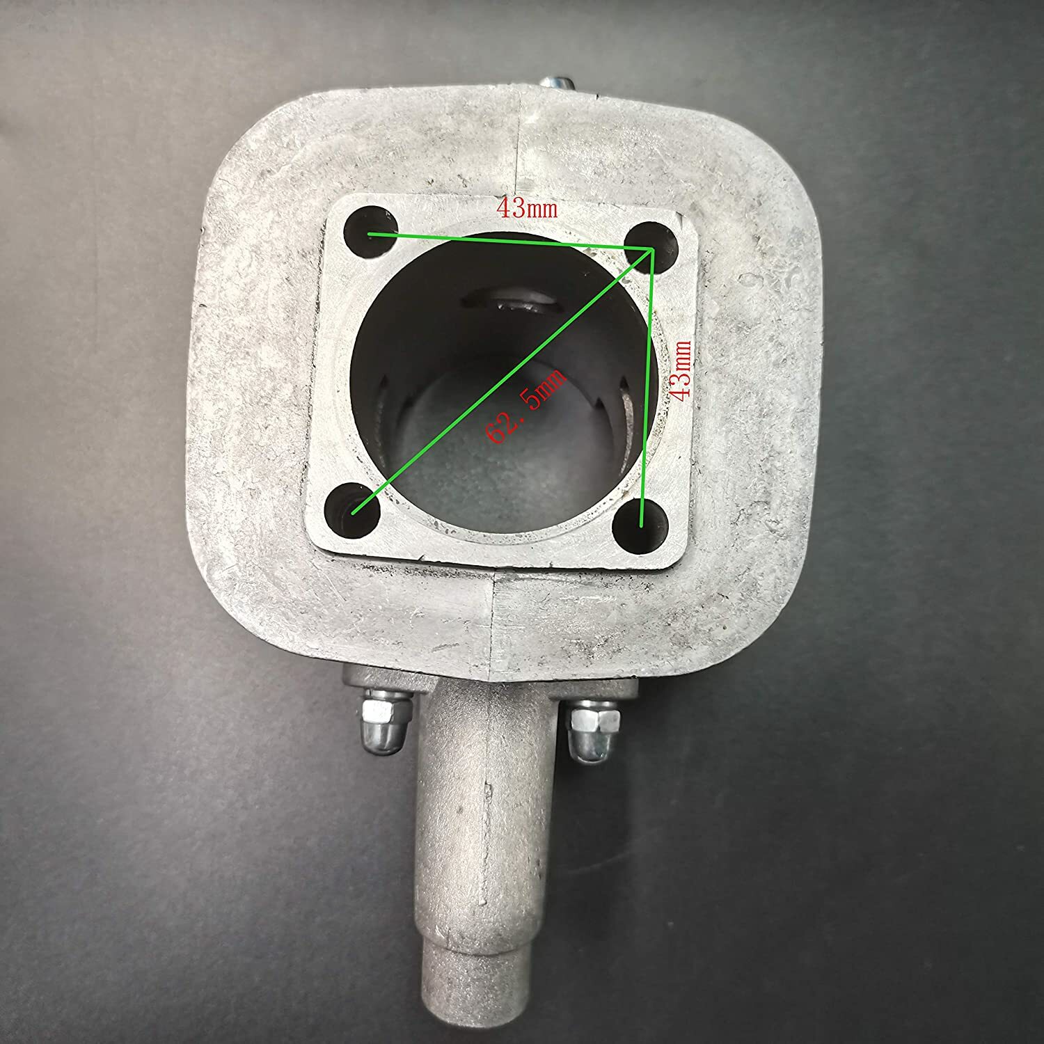 CDHPOWER 66CC/80CC Iron Sleeve Cylinder Set 49MM-2 Stroke Gas Motorized Bicycle