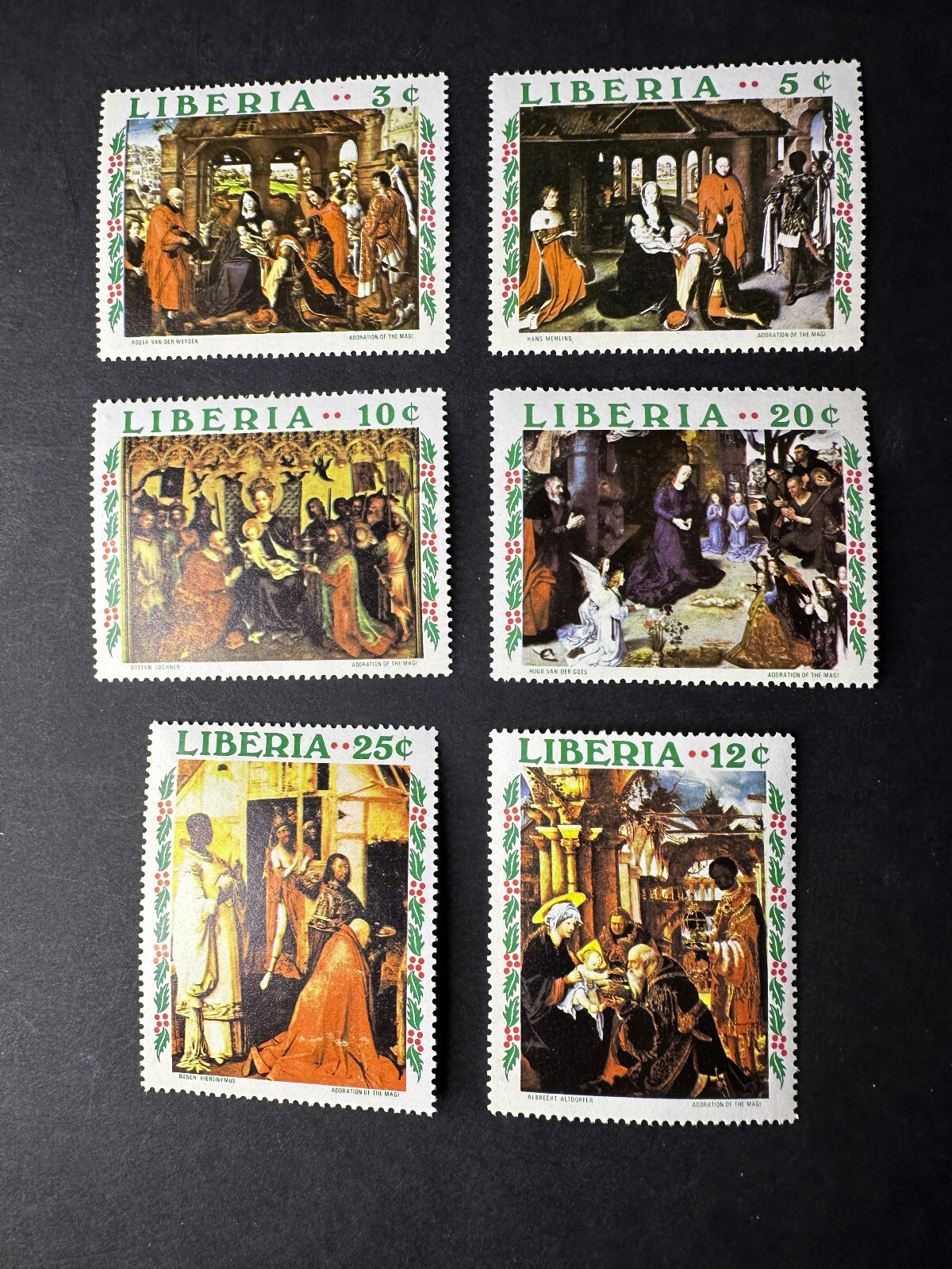 LIBERIA 1970  Scott #  534-39 MNH