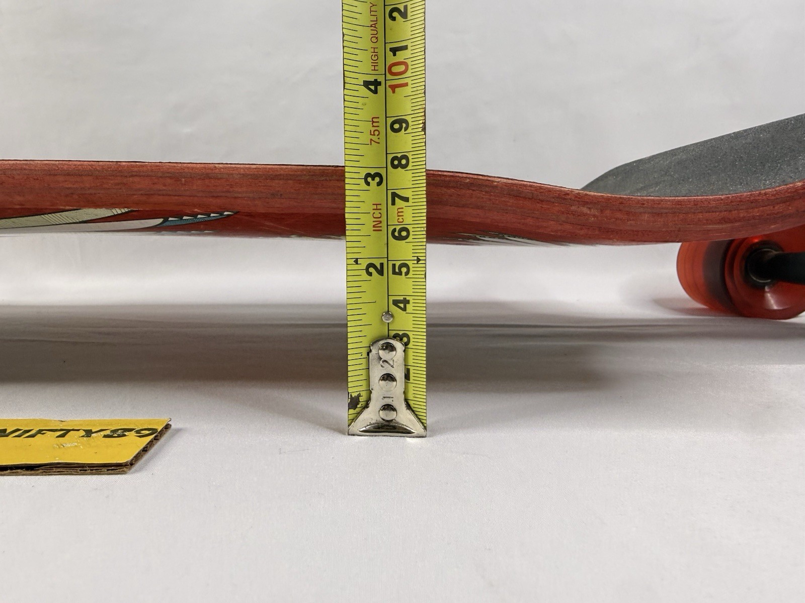 LANDYACHTZ SWITCH 35" EAGLE RED SKATEBOARD COMPLETE-9.5x35/27