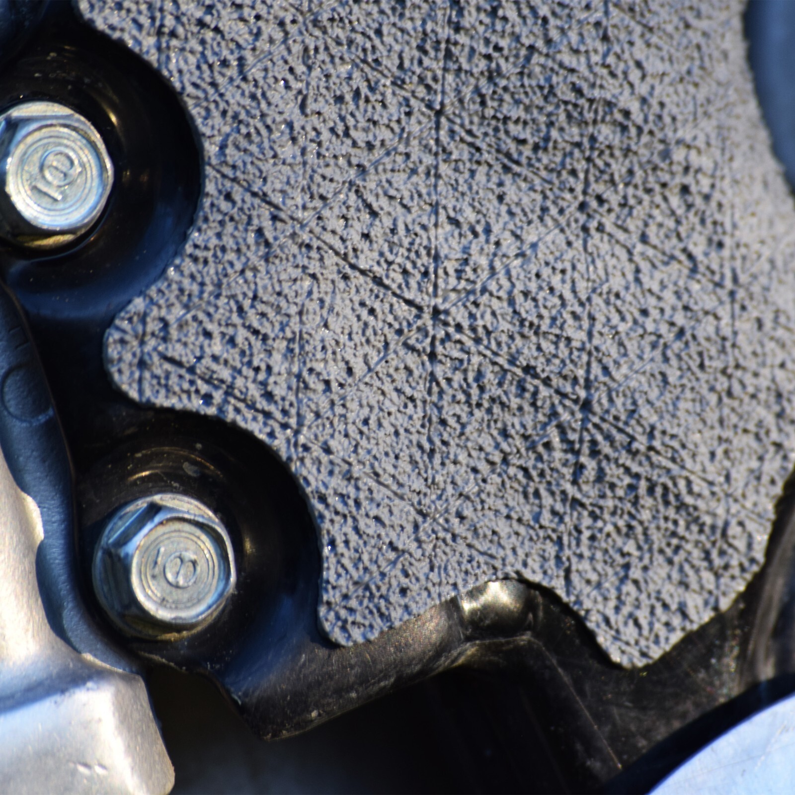 Gray Rubberized HIGH TACK Dirt Bike Grip Tape Material │ 14" x 11" Blank Sheet