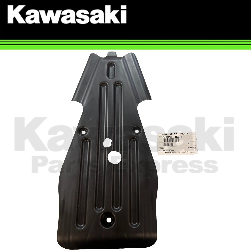 NEW 2008-2014 GENUINE KAWASAKI KFX450R UNDER ENGINE GUARD KFX 450 R 55020-0394