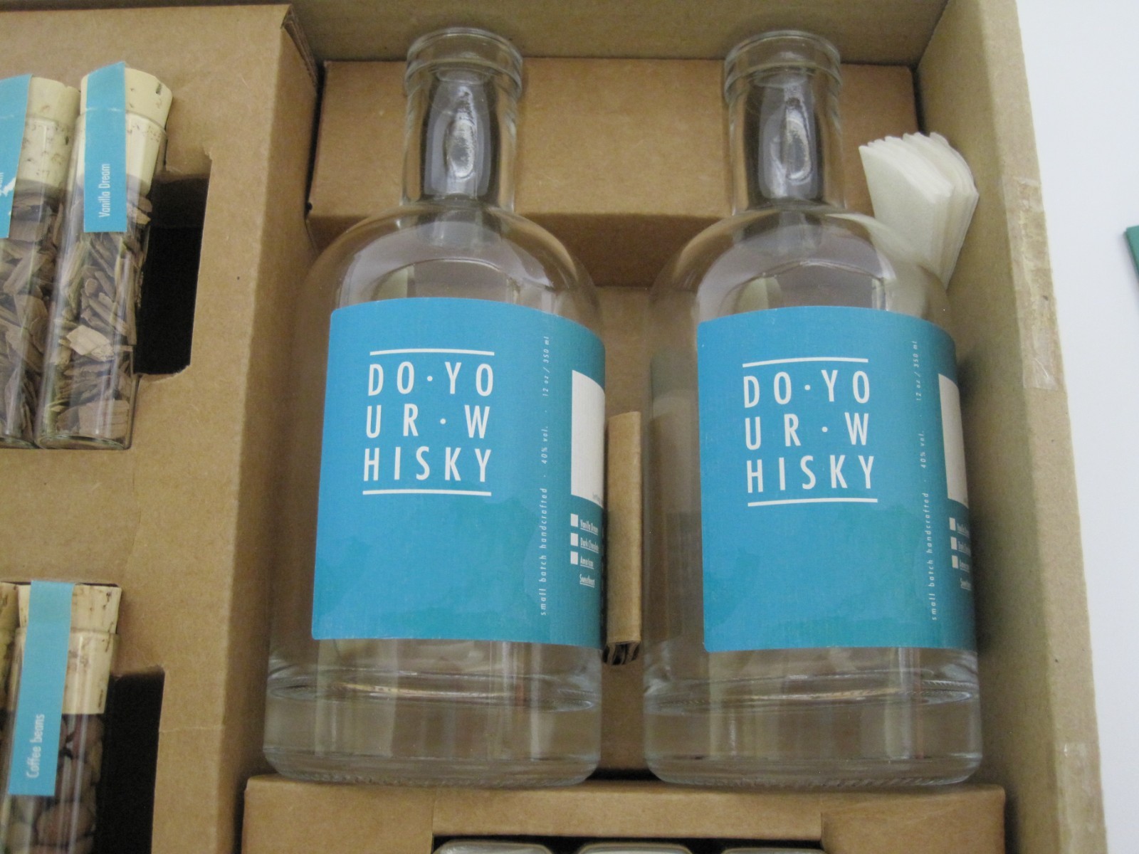 DO YOUR WHISKY Infusion DIY Kit for Homemade Whisky Flavor Original Gift Set