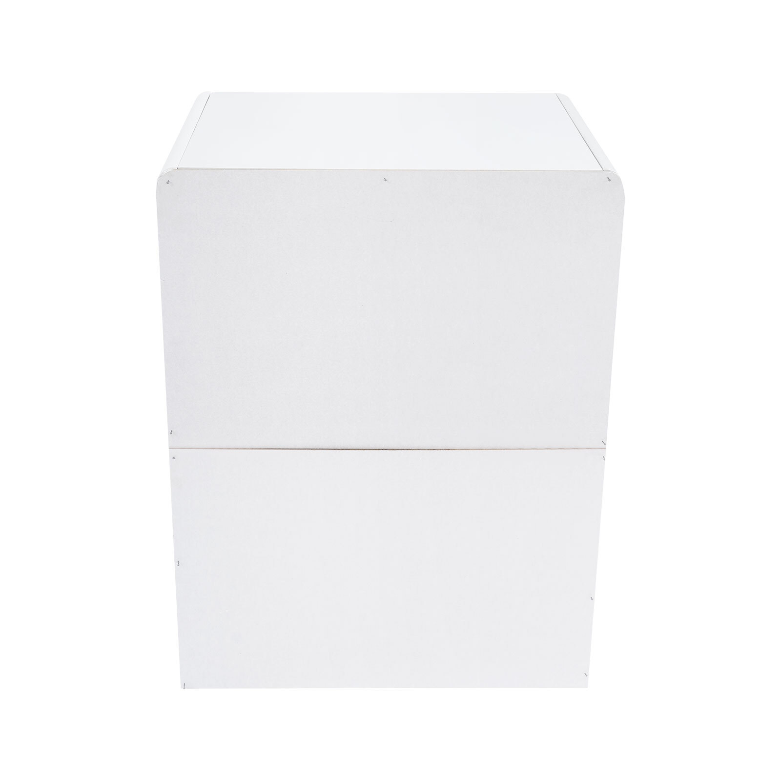 Makeup Vanity Desk with Wheels 60*40*78cm Corner Makeup Table for Compact Space