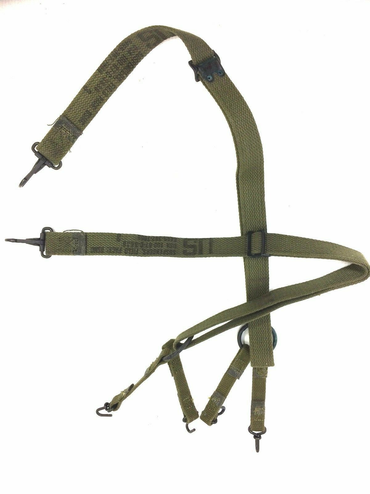 USMC Vietnam Era M1941 Suspenders Dated 1960's dated