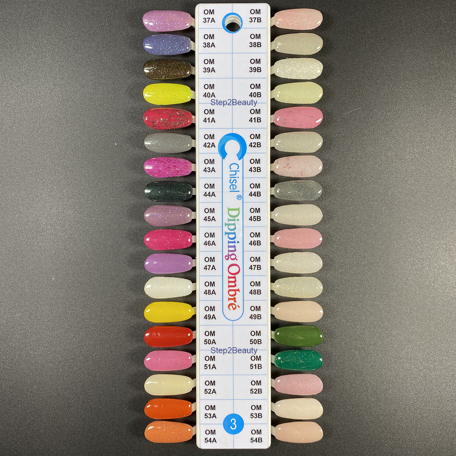 Chisel Nail Art 2 in 1 Acrylic & Dipping Powder 2 Oz - Glow 8