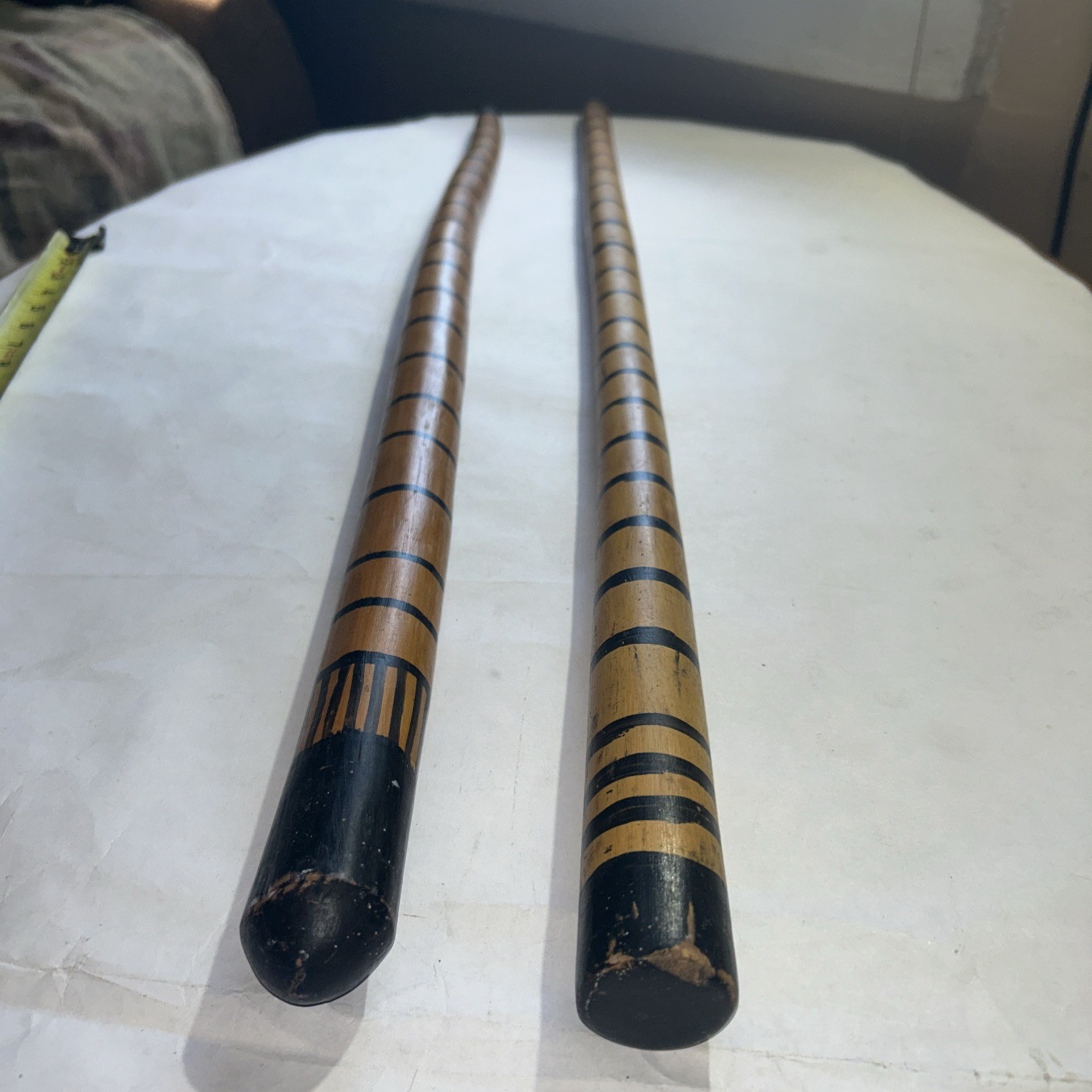 Vtg Rattan Fighting Sticks, Martial Arts, Karate, Cane