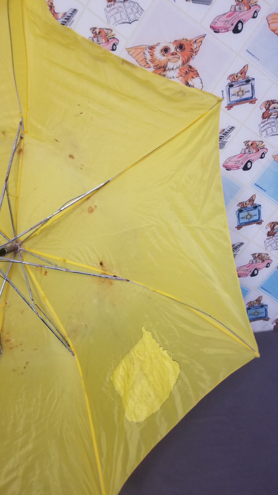 Rare 1992 Walt Disney World Splash Mountain Grand Opening Press Event Umbrella