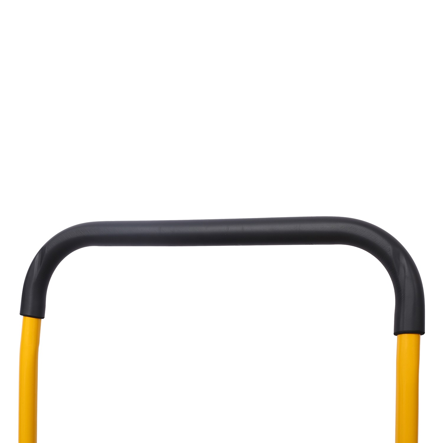 Foldable Platform Truck Push Dolly 330 lb. Weight Capacity Black and Yellow