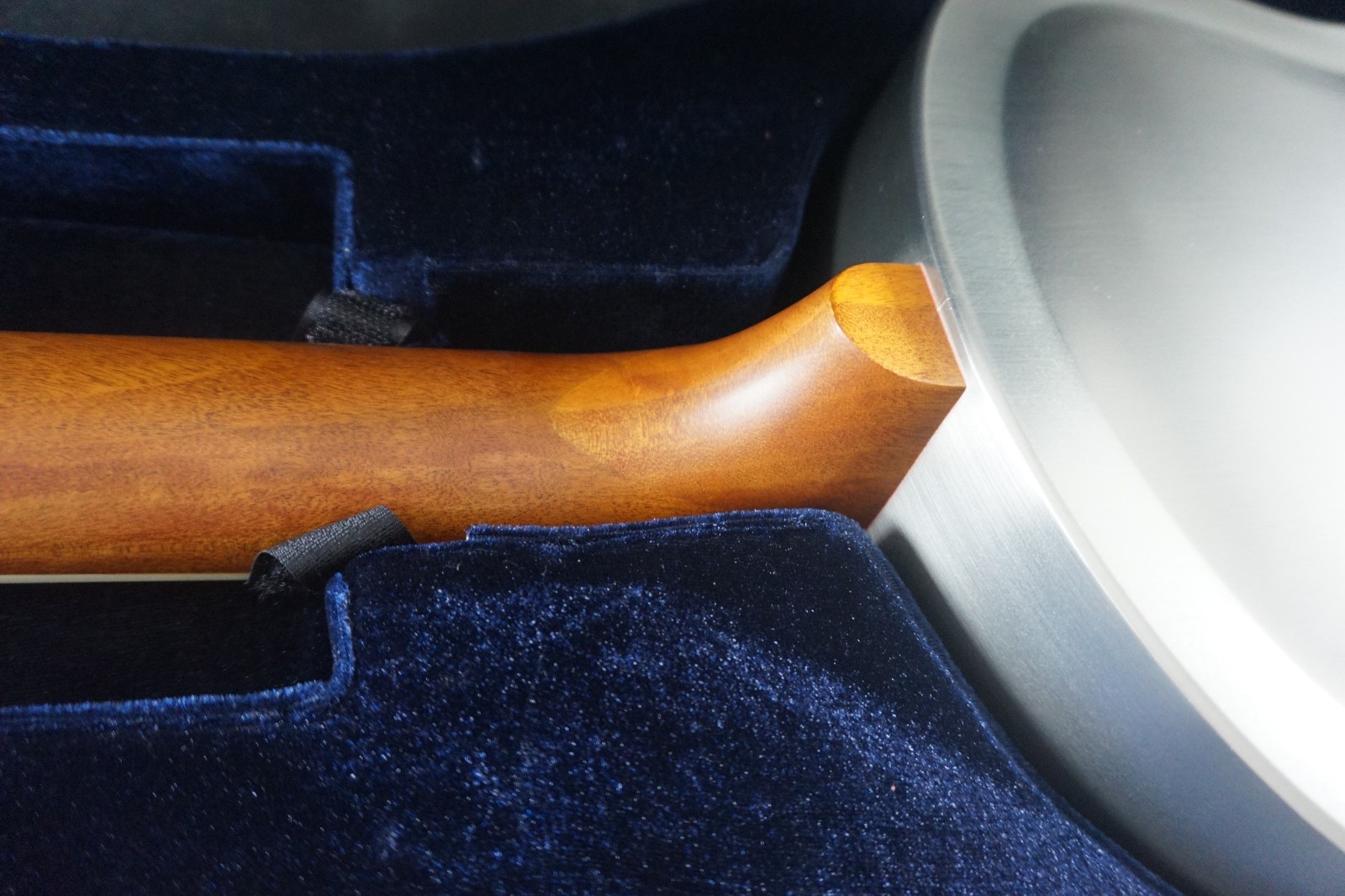 Aiersi Vintage Brass Body Duolian F Sound Holes Single Cone Resonator Guitar