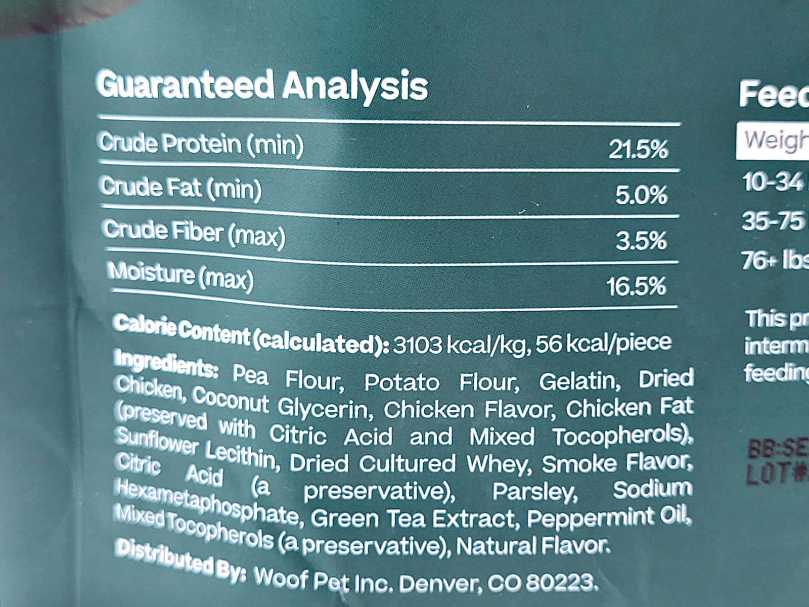 Woof Bite n' Brush Dental Teeth Cleaning Real Chicken Refills for Dog Toothbrush