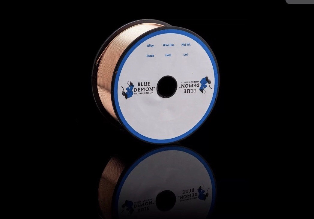 ERNiFe-Cl .035 MIG Nickel 55 Welding Wire 2 Lb Spool Blue Demon